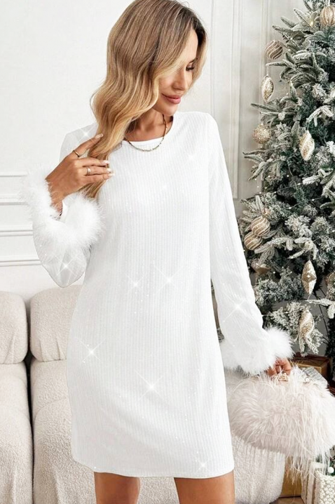 Φόρεμα LAMERANA, Χρώμα: άσπρο, IVET.EU - Εκπτώσεις έως -80%