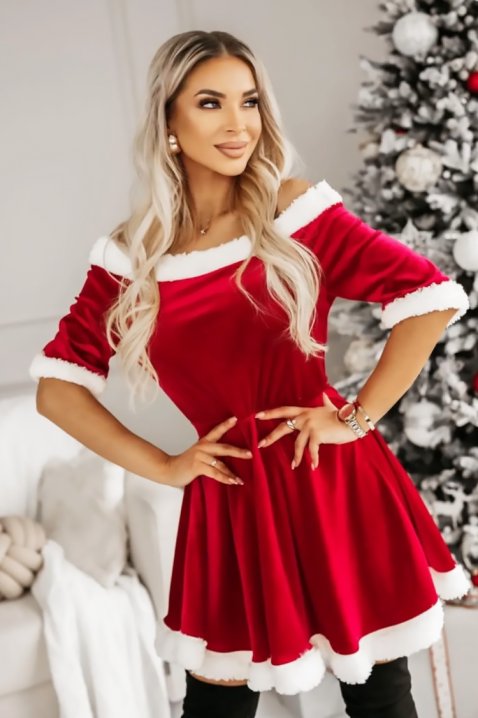 Φόρεμα AKOLDITA, Χρώμα: κόκκινο, IVET.EU - Εκπτώσεις έως -80%