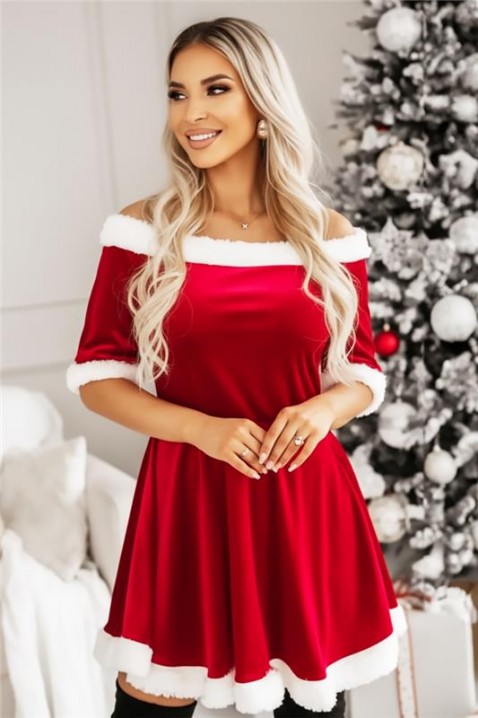 Φόρεμα AKOLDITA, Χρώμα: κόκκινο, IVET.EU - Εκπτώσεις έως -80%