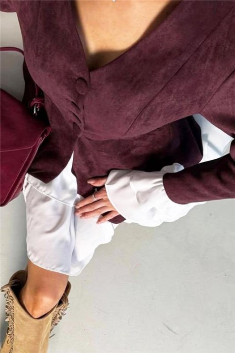 Σύνολο AKSIENA BORDO, Χρώμα: μπορντό, IVET.EU - Εκπτώσεις έως -80%