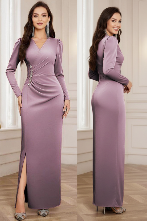 Φόρεμα LILONZANA, Χρώμα: ανοιχτό μωβ, IVET.EU - Εκπτώσεις έως -80%