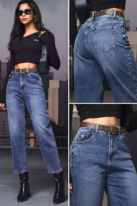 Τζιν BELRIZA, Χρώμα: μπλε, IVET.EU - Εκπτώσεις έως -80%