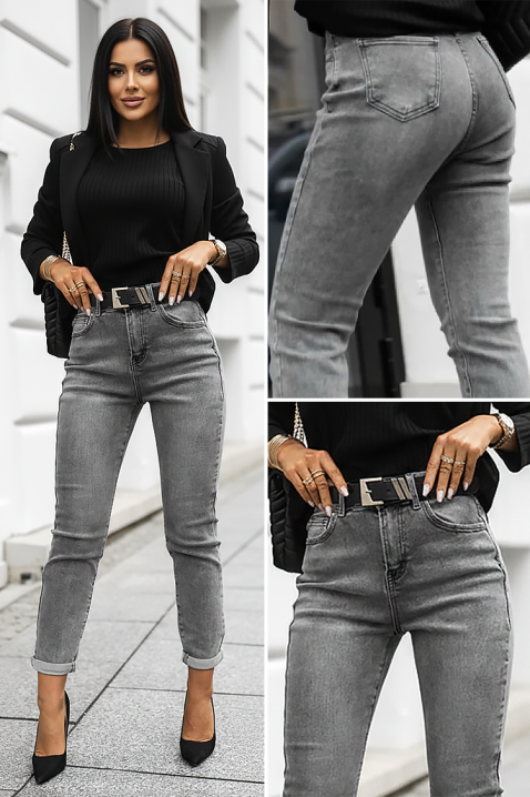 Τζιν VERLINADA, Χρώμα: γκρι, IVET.EU - Εκπτώσεις έως -80%