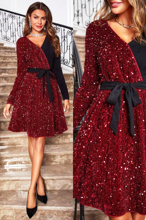 Φόρεμα BENJIADA, Χρώμα: κόκκινο, IVET.EU - Εκπτώσεις έως -80%