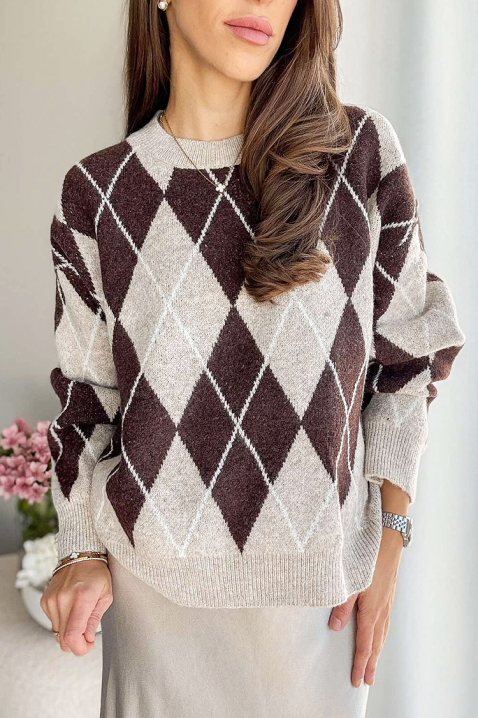 Πουλόβερ NALVERDA, Χρώμα: χρωματιστό, IVET.EU - Εκπτώσεις έως -80%