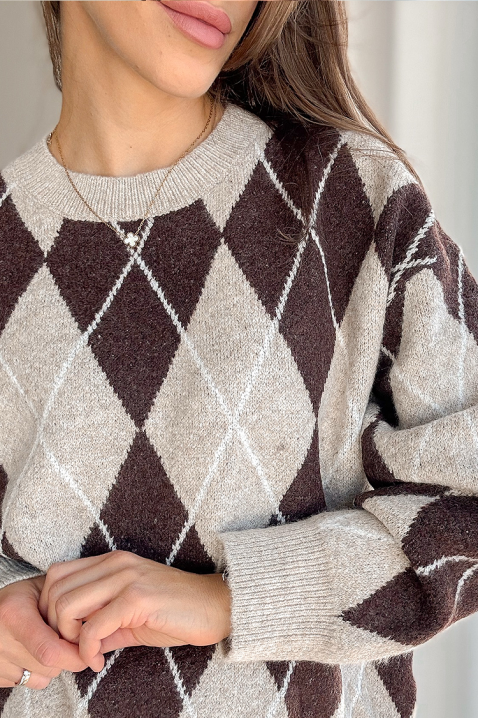 Πουλόβερ NALVERDA, Χρώμα: χρωματιστό, IVET.EU - Εκπτώσεις έως -80%