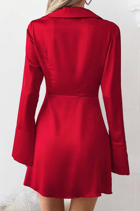 Φόρεμα DEROLGA, Χρώμα: κόκκινο, IVET.EU - Εκπτώσεις έως -80%