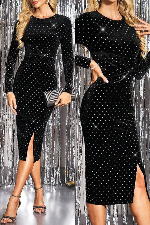 Φόρεμα MENSIARA, Χρώμα: μαύρο, IVET.EU - Εκπτώσεις έως -80%