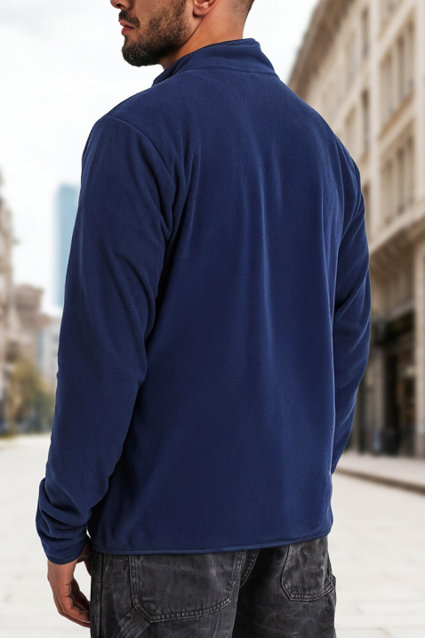 Ανδρικό φούτερ KANDOR NAVY, Χρώμα: σκούρο μπλε, IVET.EU - Εκπτώσεις έως -80%