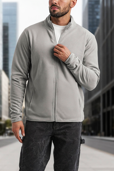 Ανδρικό φούτερ KANDOR GREY, Χρώμα: γκρι, IVET.EU - Εκπτώσεις έως -80%