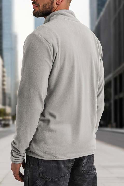 Ανδρικό φούτερ KANDOR GREY, Χρώμα: γκρι, IVET.EU - Εκπτώσεις έως -80%