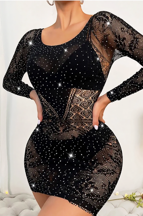 Φόρεμα SPAISELDA, Χρώμα: μαύρο, IVET.EU - Εκπτώσεις έως -80%