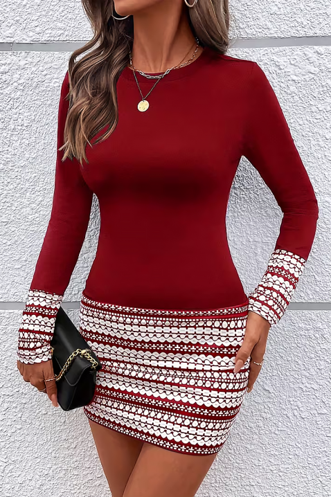 Φόρεμα BLORELGA RED, Χρώμα: κόκκινο, IVET.EU - Εκπτώσεις έως -80%