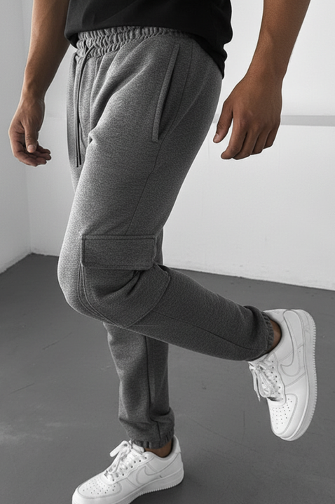 Ανδρικό παντελόνι LAGROR GRAFIT, Χρώμα: γραφίτης, IVET.EU - Εκπτώσεις έως -80%