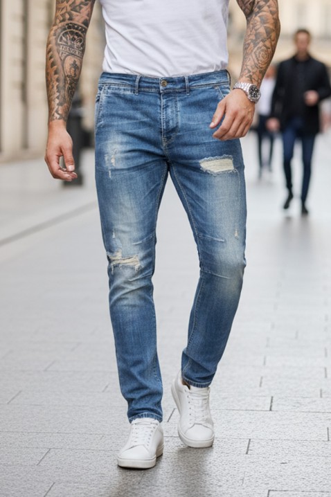 Ανδρικό τζιν GERTER, Χρώμα: σκούρο μπλε, IVET.EU - Εκπτώσεις έως -80%