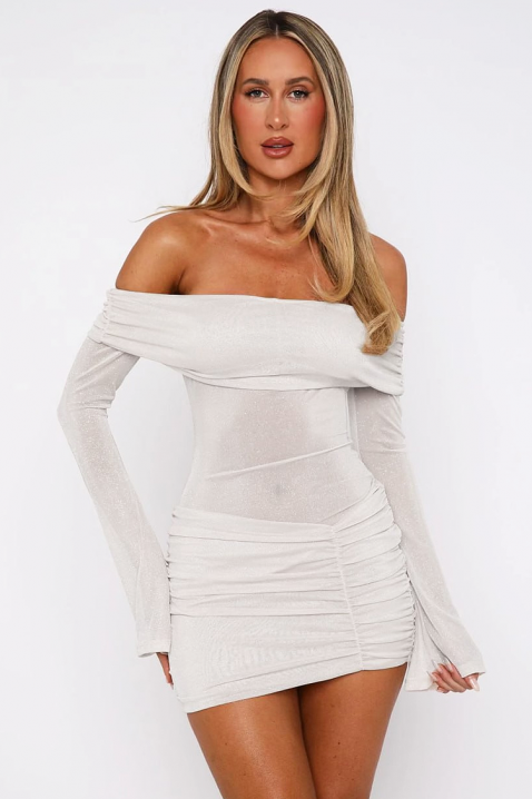 Φόρεμα GRUVELDA, Χρώμα: άσπρο, IVET.EU - Εκπτώσεις έως -80%