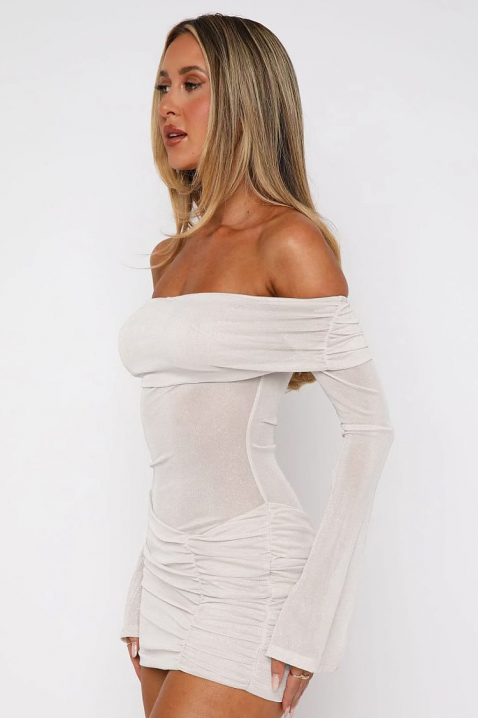 Φόρεμα GRUVELDA, Χρώμα: άσπρο, IVET.EU - Εκπτώσεις έως -80%