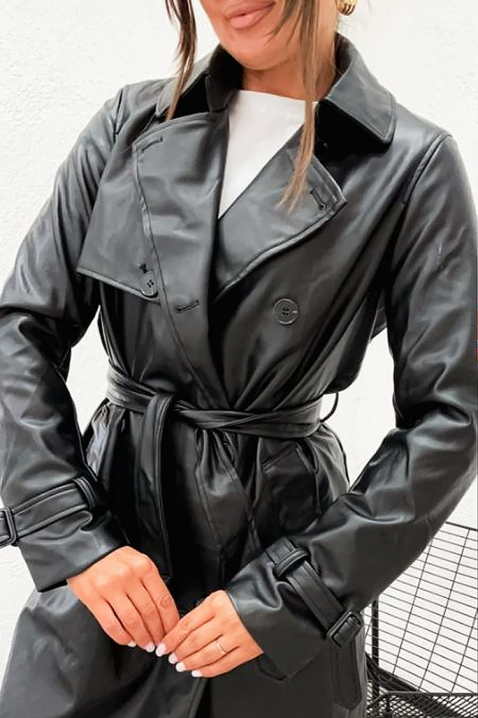 Καμπαρντίνα NATRENDA BLACK, Χρώμα: μαύρο, IVET.EU - Εκπτώσεις έως -80%