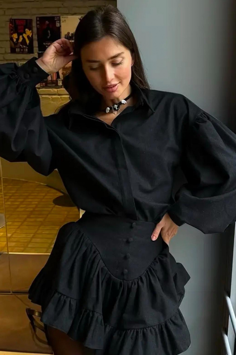 Σύνολο DEBORINA, Χρώμα: μαύρο, IVET.EU - Εκπτώσεις έως -80%