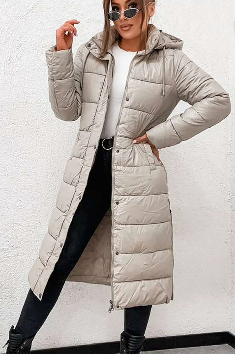 Μπουφάν GERMOSA, Χρώμα: μπεζ, IVET.EU - Εκπτώσεις έως -80%