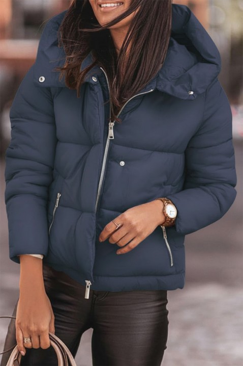 Μπουφάν SINELA NAVY, Χρώμα: σκούρο μπλε, IVET.EU - Εκπτώσεις έως -80%