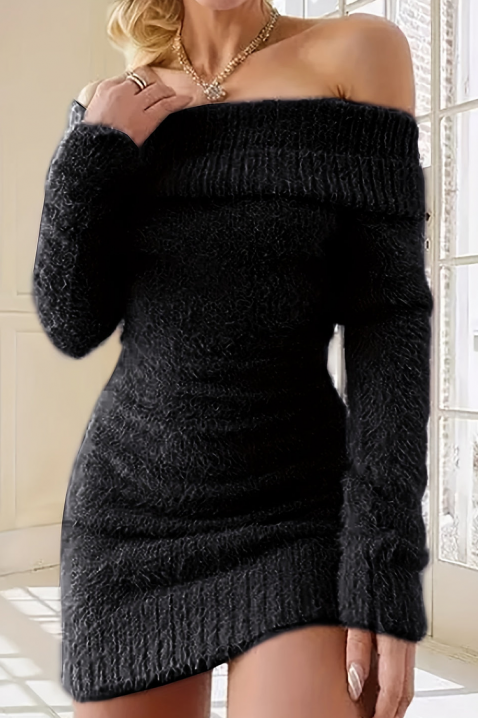 Φόρεμα LEMIRANA BLACK, Χρώμα: μαύρο, IVET.EU - Εκπτώσεις έως -80%