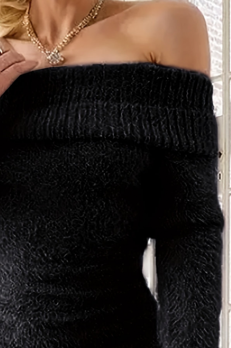 Φόρεμα LEMIRANA BLACK, Χρώμα: μαύρο, IVET.EU - Εκπτώσεις έως -80%