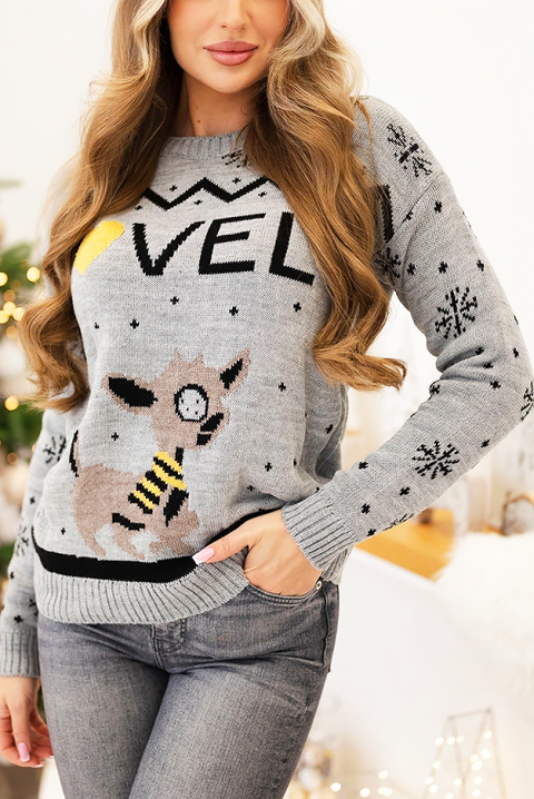 Πουλόβερ ROLZONA GREY, Χρώμα: γκρι, IVET.EU - Εκπτώσεις έως -80%