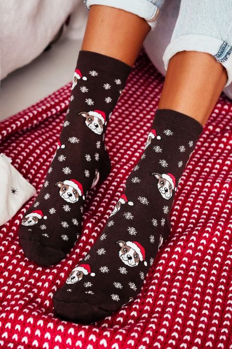 Κάλτσες RIOPELJA BROWN, Χρώμα: καφέ, IVET.EU - Εκπτώσεις έως -80%