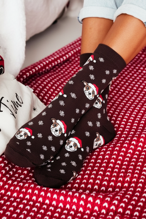 Κάλτσες RIOPELJA BROWN, Χρώμα: καφέ, IVET.EU - Εκπτώσεις έως -80%