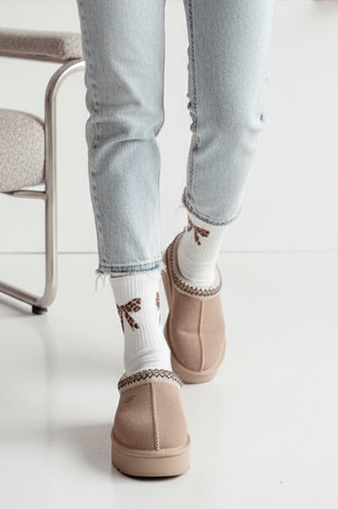 Κάλτσες DERFIONA WHITE, Χρώμα: άσπρο, IVET.EU - Εκπτώσεις έως -80%