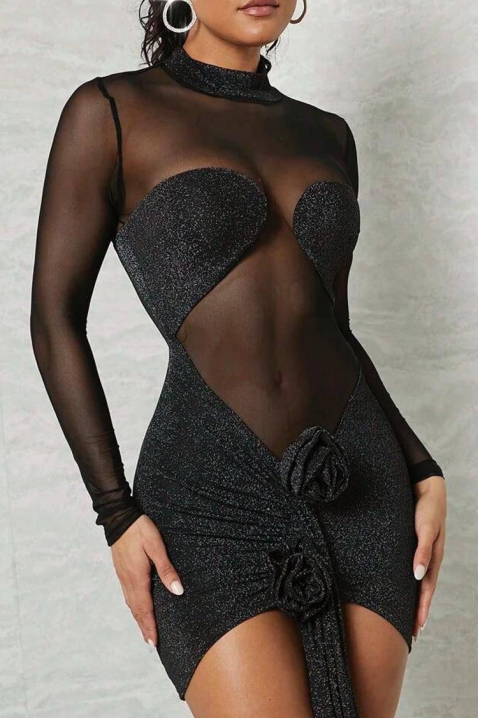 Φόρεμα NAKETINA, Χρώμα: μαύρο, IVET.EU - Εκπτώσεις έως -80%