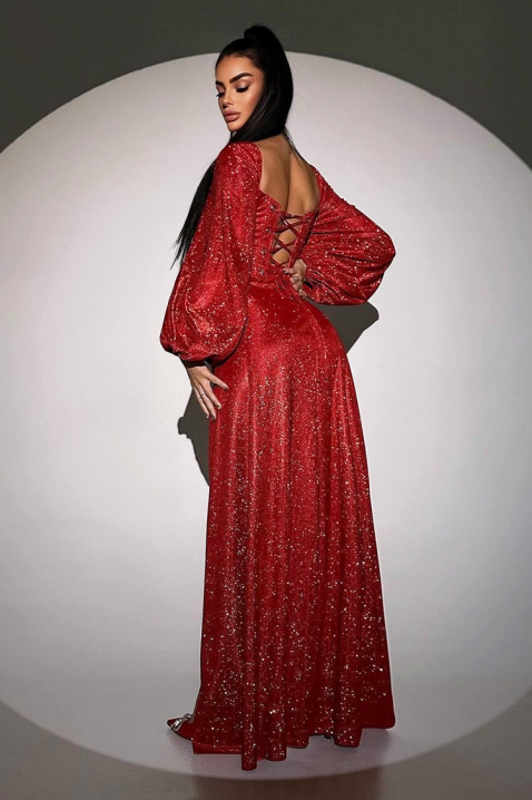 Φόρεμα ALDIYA RED, Χρώμα: κόκκινο, IVET.EU - Εκπτώσεις έως -80%