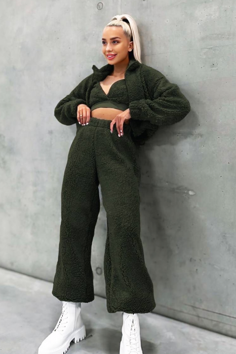 Σύνολο PULVENDA KHAKI, Χρώμα: χακί, IVET.EU - Εκπτώσεις έως -80%