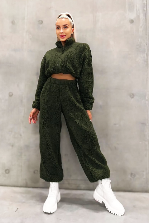 Σύνολο PULVENDA KHAKI, Χρώμα: χακί, IVET.EU - Εκπτώσεις έως -80%