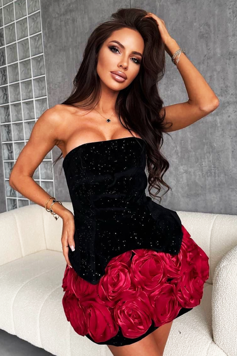 Φόρεμα ROSENSA RED, Χρώμα: κόκκινο, IVET.EU - Εκπτώσεις έως -80%