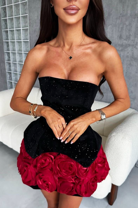 Φόρεμα ROSENSA RED, Χρώμα: κόκκινο, IVET.EU - Εκπτώσεις έως -80%