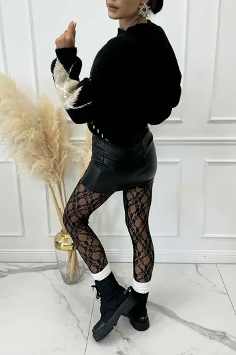 Πουλόβερ BEDROLVA BLACK, Χρώμα: μαύρο, IVET.EU - Εκπτώσεις έως -80%