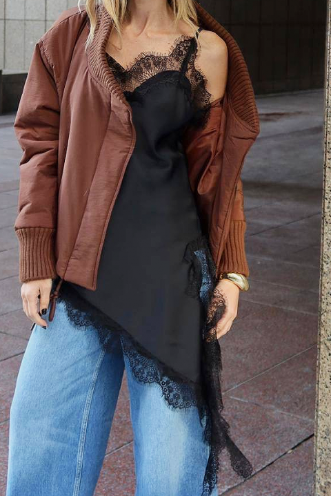 Τουνίκ ZALFERSA BLACK, Χρώμα: μαύρο, IVET.EU - Εκπτώσεις έως -80%