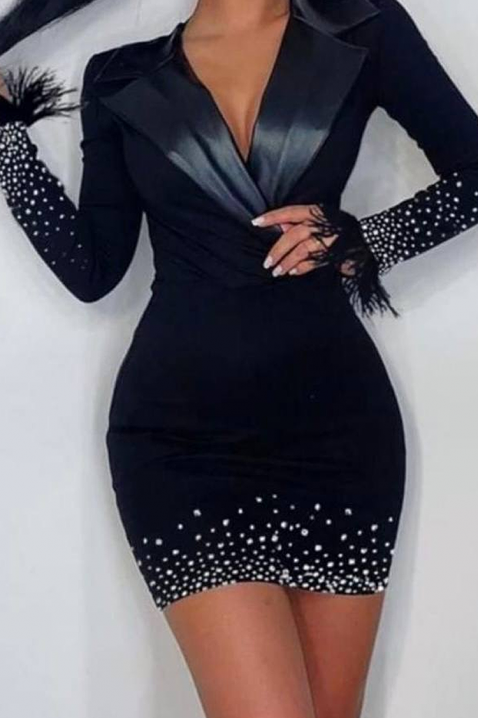 Φόρεμα RECONTA, Χρώμα: μαύρο, IVET.EU - Εκπτώσεις έως -80%