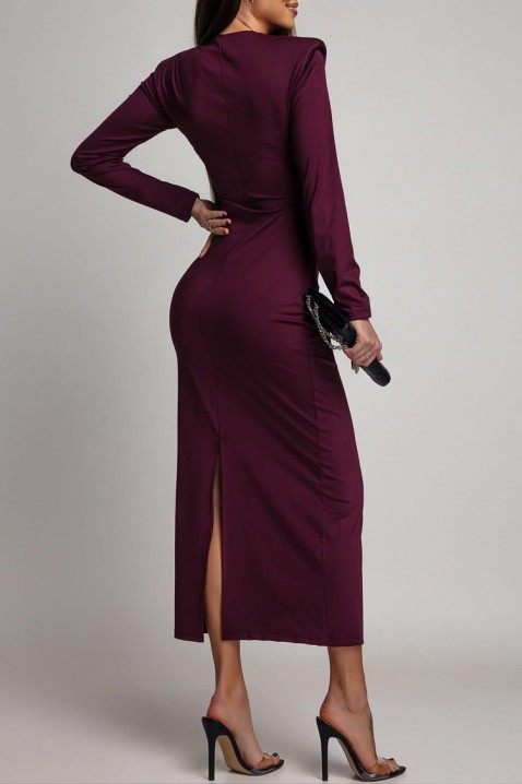 Φόρεμα VTELANZA BORDO, Χρώμα: μπορντό, IVET.EU - Εκπτώσεις έως -80%