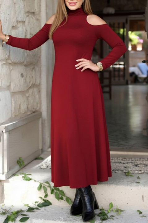 Φόρεμα AMERKOTA RED, Χρώμα: κόκκινο, IVET.EU - Εκπτώσεις έως -80%