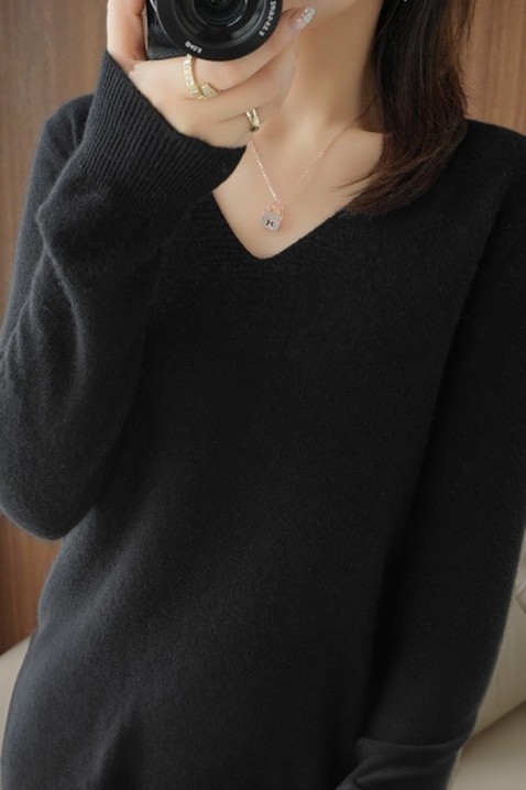 Πουλόβερ ABEROLSA BLACK, Χρώμα: μαύρο, IVET.EU - Εκπτώσεις έως -80%