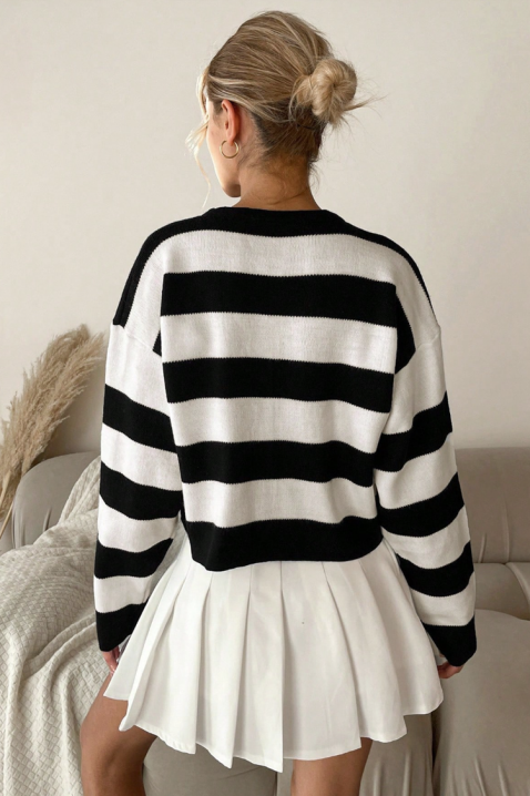 Ζακέτα AMORNEZA BLACK, Χρώμα: μαύρο, IVET.EU - Εκπτώσεις έως -80%