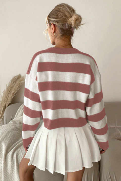 Ζακέτα AMORNEZA PUDRA, Χρώμα: πούδρα, IVET.EU - Εκπτώσεις έως -80%