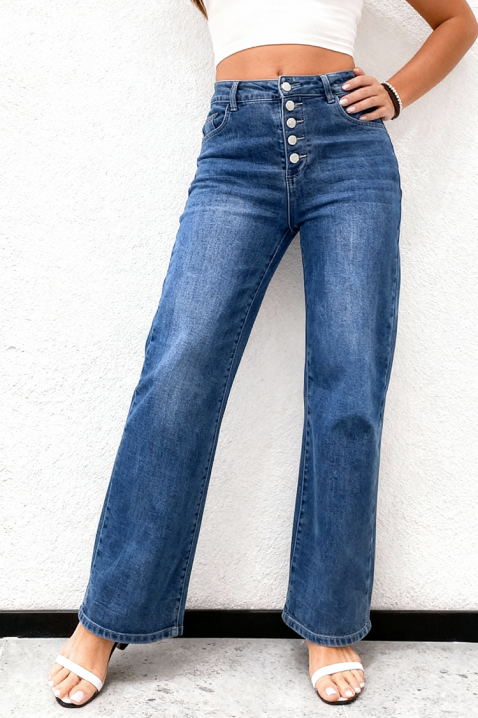 Τζιν ZVERLENDA, Χρώμα: μπλε, IVET.EU - Εκπτώσεις έως -80%