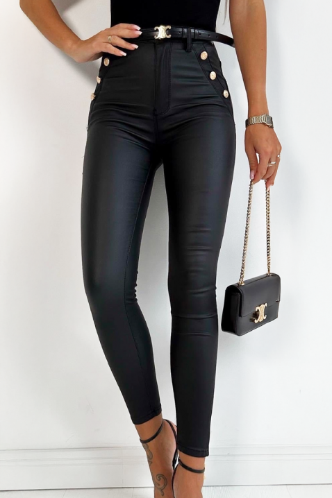 Παντελόνι VALZENA, Χρώμα: μαύρο, IVET.EU - Εκπτώσεις έως -80%