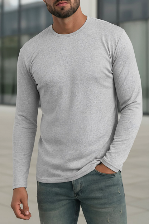 Ανδρική μπλούζα GLOMERZO GREY, Χρώμα: γκρι, IVET.EU - Εκπτώσεις έως -80%