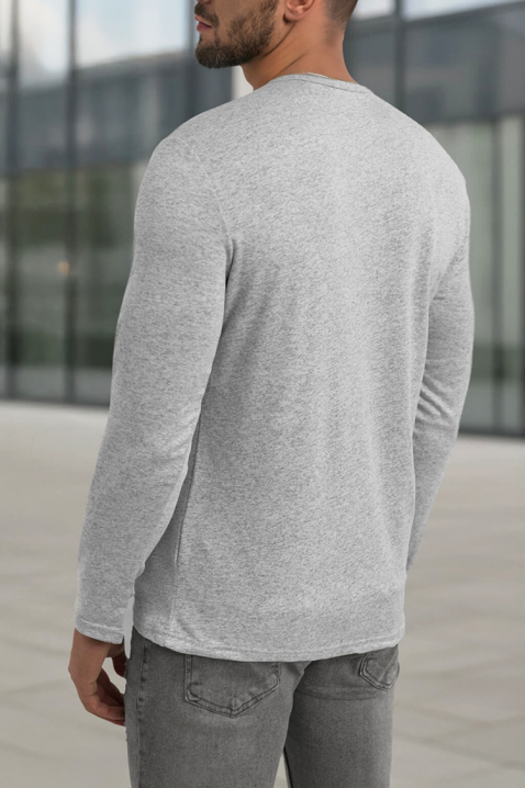 Ανδρική μπλούζα GLOMERZO GREY, Χρώμα: γκρι, IVET.EU - Εκπτώσεις έως -80%