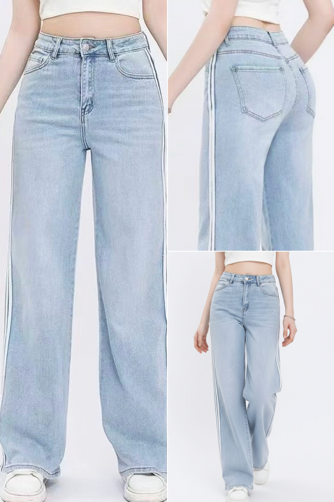 Τζιν SVORELDA, Χρώμα: Γαλάζιο, IVET.EU - Εκπτώσεις έως -80%